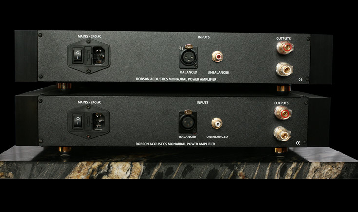 Robson Acoustics Power Amplifier Rear