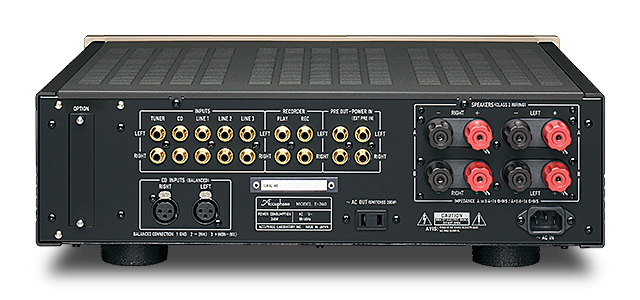 Accuphase E260 Rear
