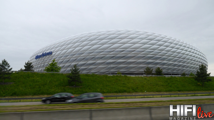 Uno de los estadios de fútbol más peculiares del mundo, el Allianz Arena, casa del Bayern de Munich