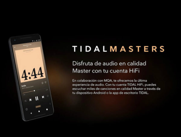 Tidal Masters En Dispositivos Android Hifi Live