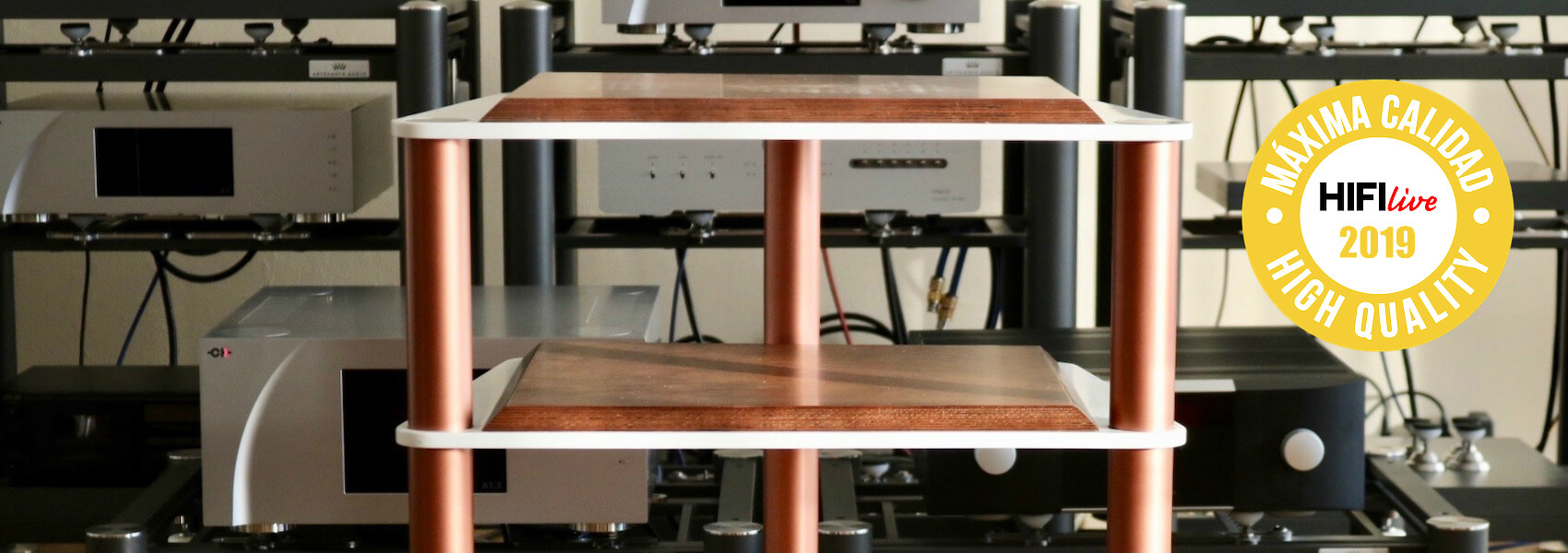 Artesania Organic Line Modular Rack HiFi Live